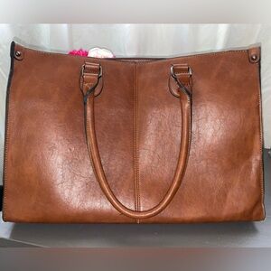 Lovevook Brown 15.6” Laptop Tote Bag